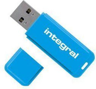 USB Pendrive Integral Neon INFD16GBNEONB, 16 GB, USB 2.0, i kaltër