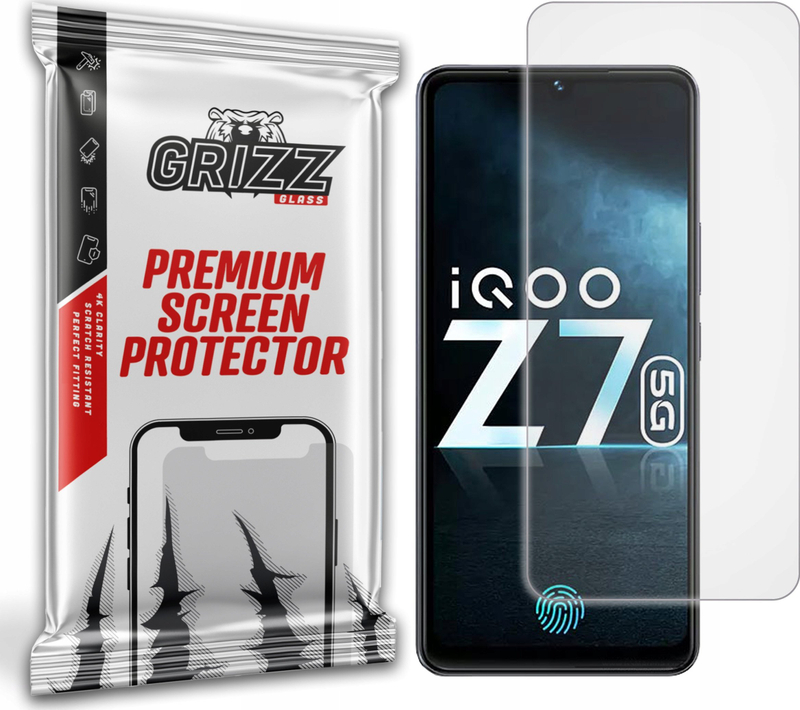 Mburojë ekrani matte GrizzGlass PaperScreen për Vivo iQOO Z7, fleksibël, transparente
