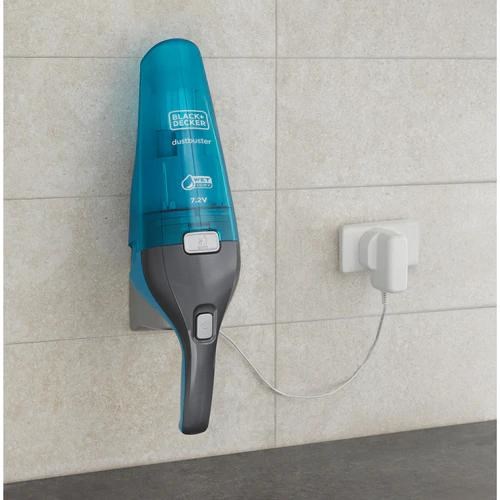Fshesë dore Black&Decker WDC215WA-QW, 0.4L, pa kabllo, gri