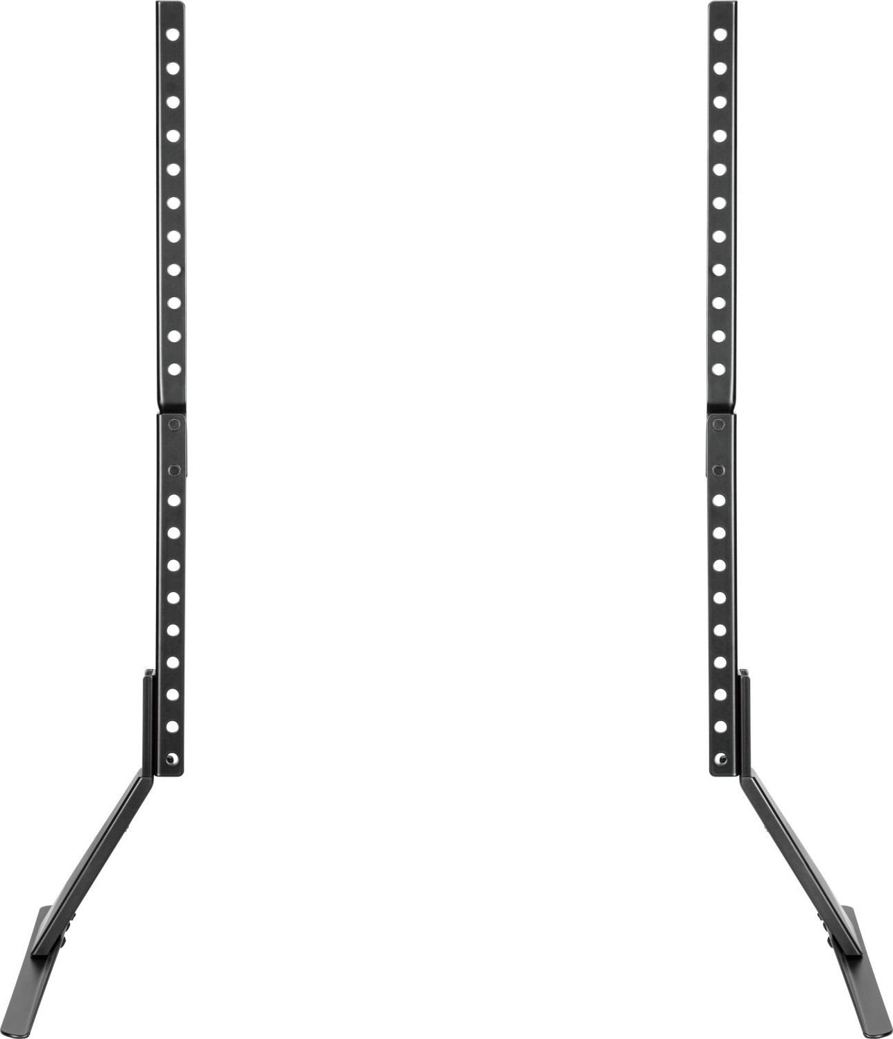 Bazë universale TV Mozos TS2, 23-75", deri 40 kg, e zezë mat