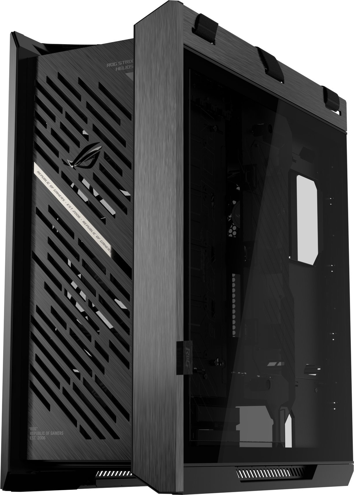 Kutia kompjuterike ASUS ROG Strix Helios II GX601S, mid tower, xham i kalitur, e zezë