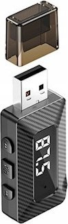 Transmetues FM për makinë XO XOBCC16, Bluetooth, lexues karte, i zi