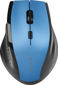 Maus Defender Accura, wireless, USB, i zi dhe i kaltërt