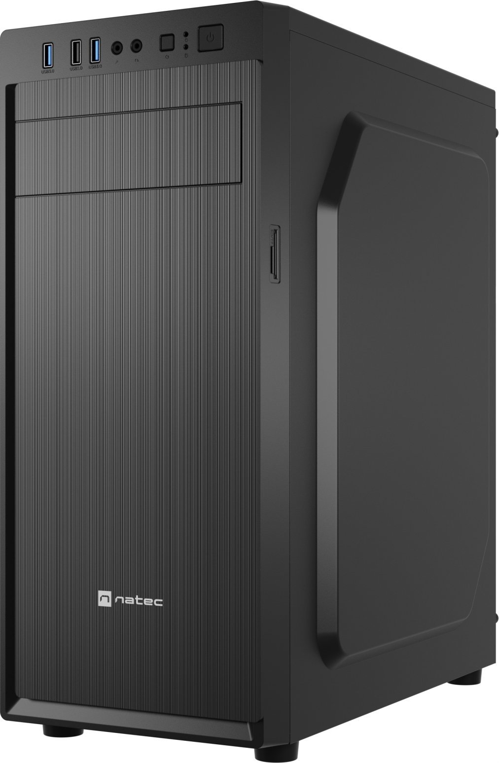 Kuti kompjuteri Natec Office Case Aracanta, MIDI Tower, ATX Micro ATX Mini ITX, e zezë