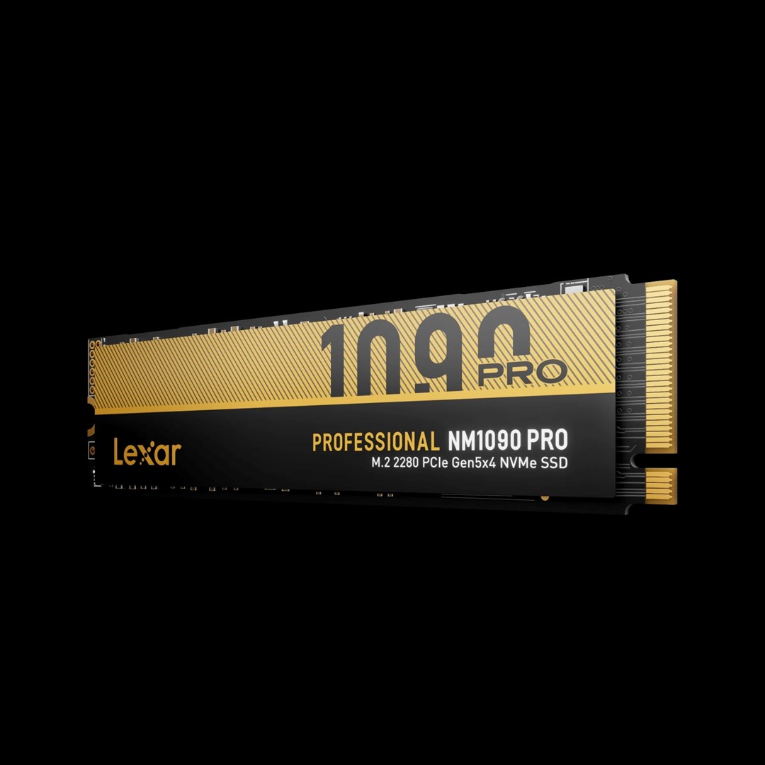 SSD i brendshëm Lexar NM1090 PRO, 2TB, M.2 PCIe 5.0, i zi