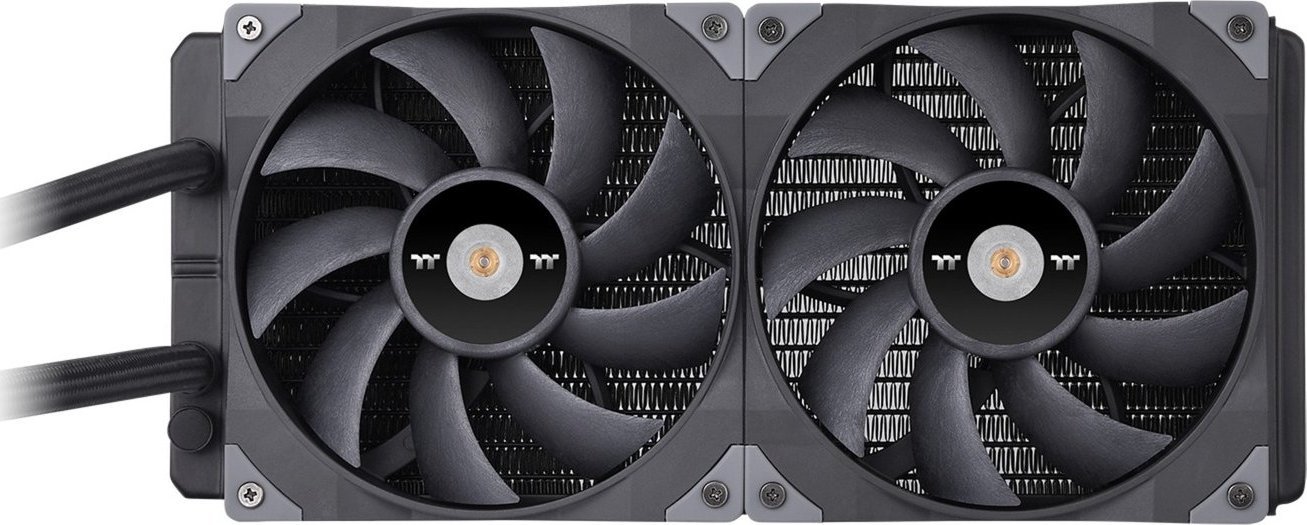Ftohës uji për CPU Thermaltake Toughliquid Ultra 280, radiator 280mm, ekran LCD 2.1", i zi