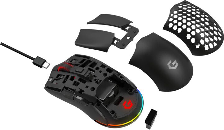 Maus CZC Gaming Trickster, i zi