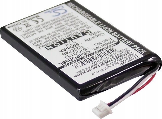 Bateri zëvendësuese për media player Apple iPod 3rd Generation, për modele 10GB 15GB 20GB 30GB 40GB