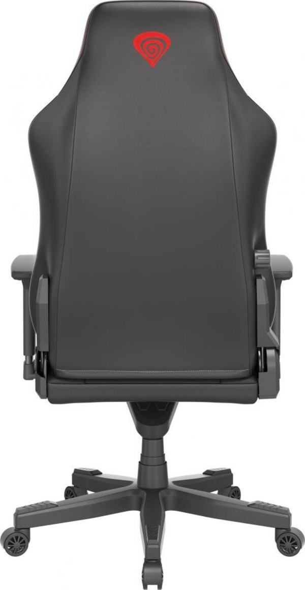 Karrige lojërash Genesis Nitro 890 G2, mekanizëm luhatjeje, bazë metalike, e zezë