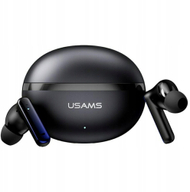 Kufje Bluetooth Usams Echo E02 TWS, ANC ENC, pa tela, të zeza