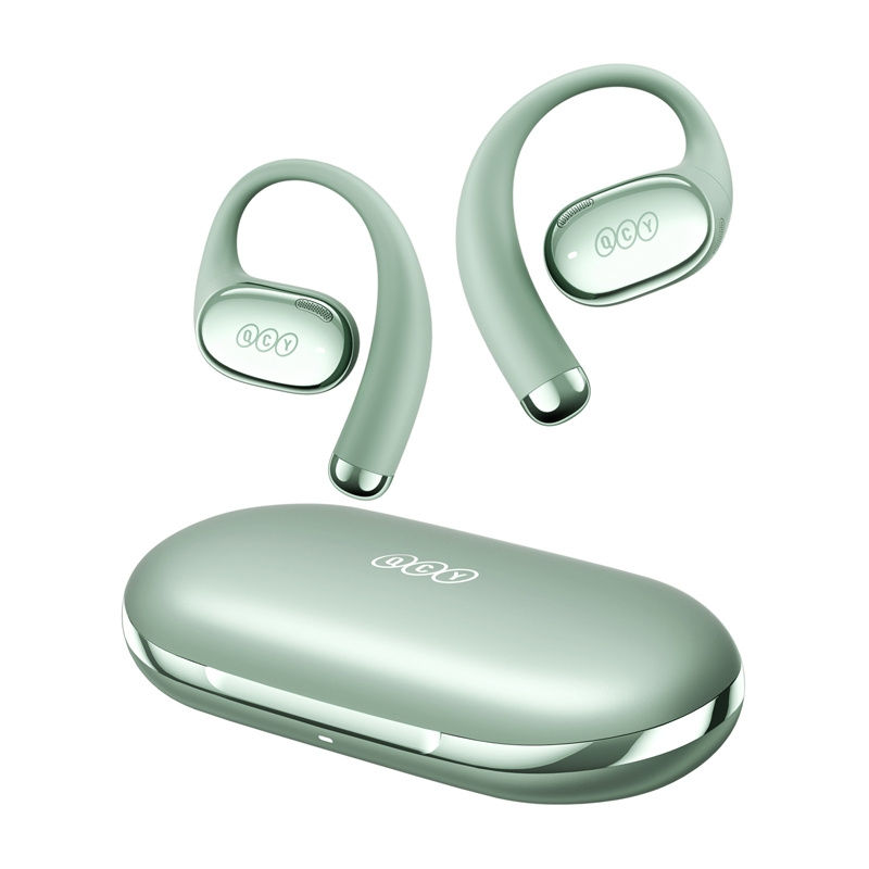 Kufje wireless QCY Crossky R70, True Wireless, ANC, të gjelbra