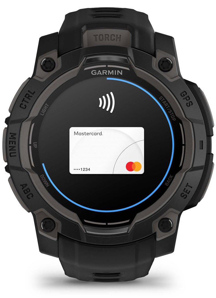 Orë Garmin Instinct 3 AMOLED, 45 mm, e zezë