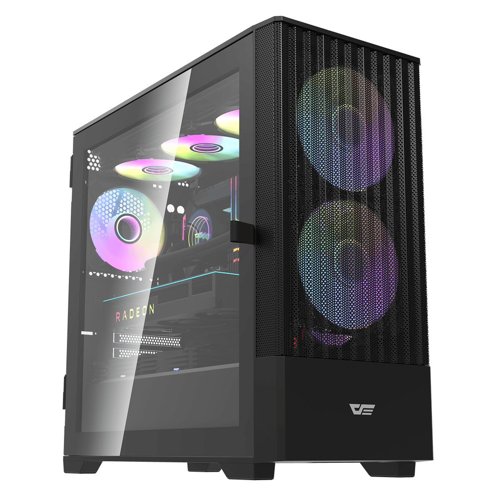 Kasë Darkflash DK415M, M-ATX, e zezë