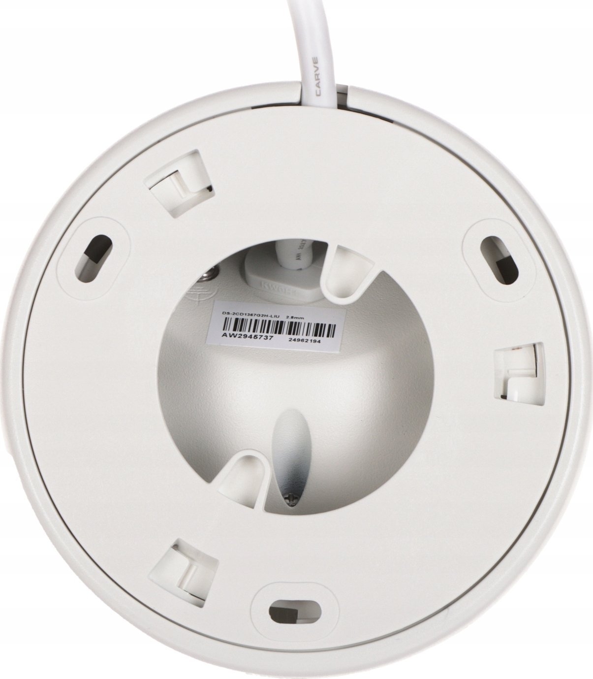 Kamerë IP Hikvision DS-2CD1327G2H-LIU, 2MP 1080p, lentja 2.8mm, e bardhë
