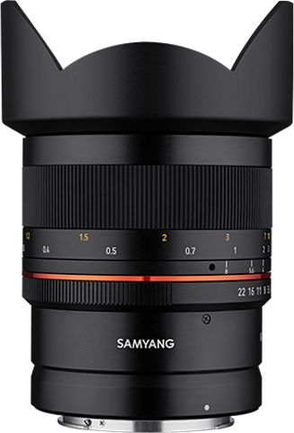 Објектив Samyang MF 14mm f/2.8 за Canon RF, f/2.8, ултра широк агол, црн