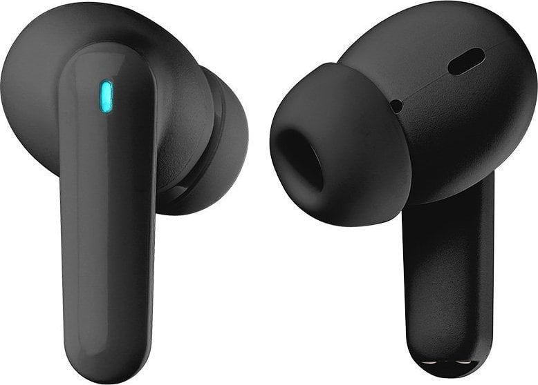 Kufje wireless Tracer S1 ANC TWS, Bluetooth 5.3, me kuti karikimi, të zeza