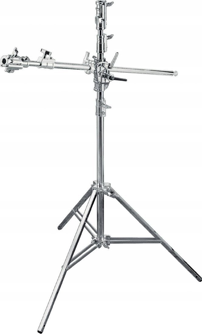 Stativ ndriçimi Avenger A4050CS Boom Steel Stand 50, çelik, 5 m, argjendtë