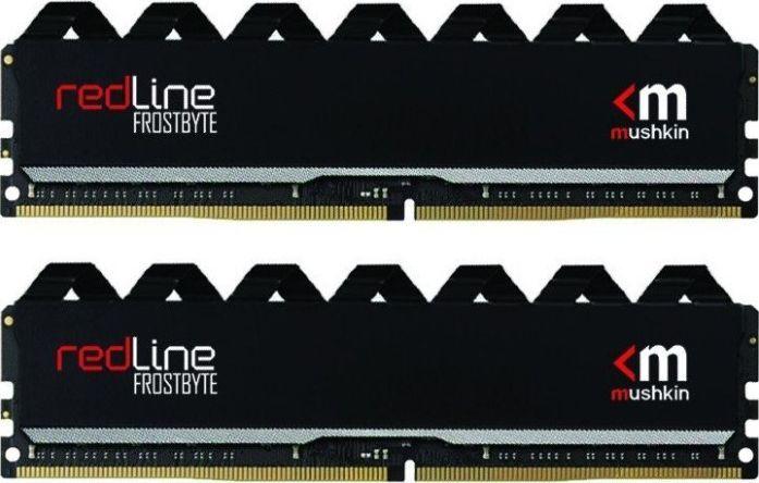 Memorie Mushkin Redline ECC Black, DDR4, 32 GB, 3200 MHz, CL14, MRC4E320EJJP16GX2