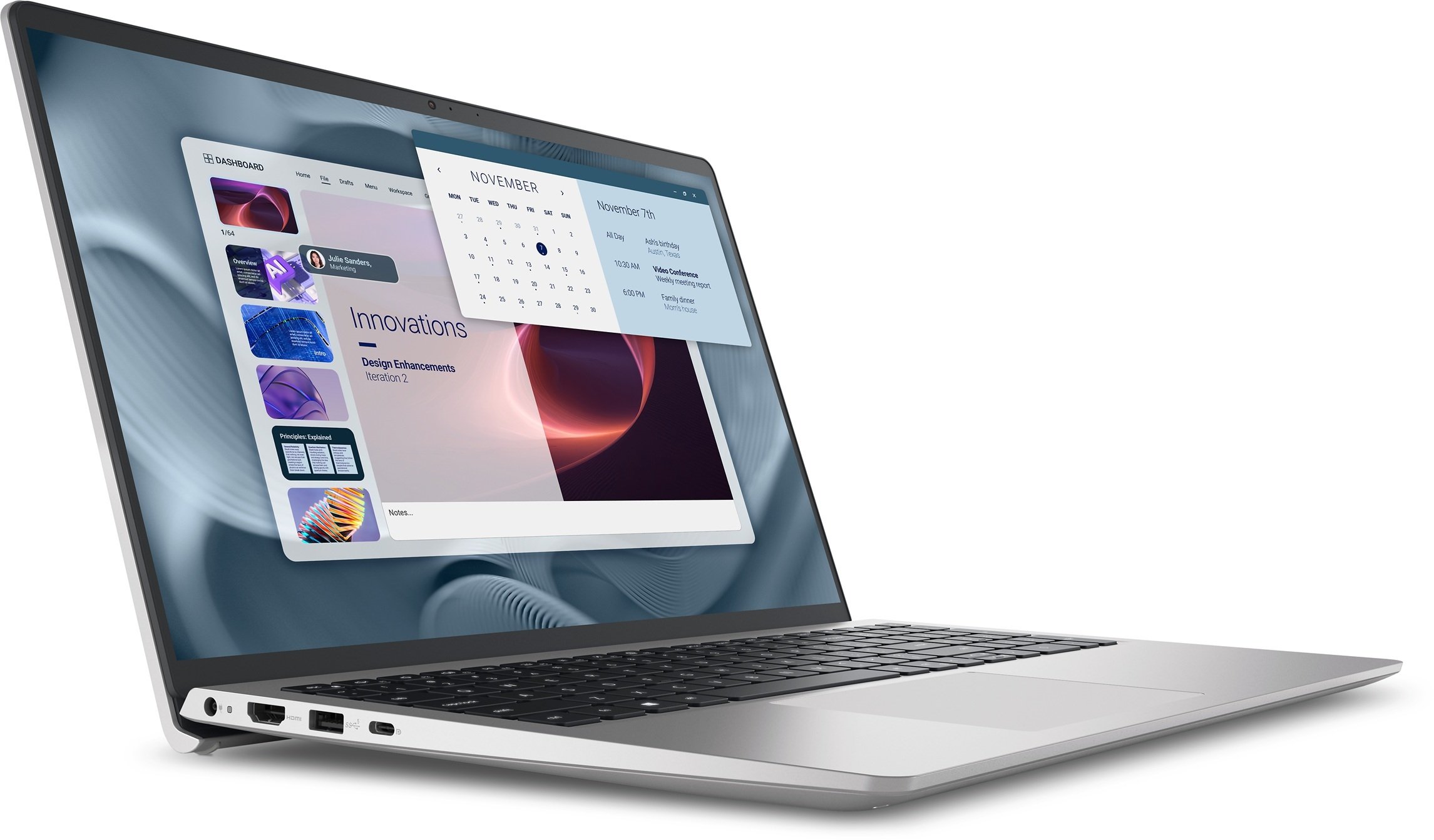 Laptop Dell Pro 15 Essential PV15250, 15.6", Intel Core i5-1334U, 16GB RAM, 1TB SSD, Intel UHD Graphics, i argjendtë