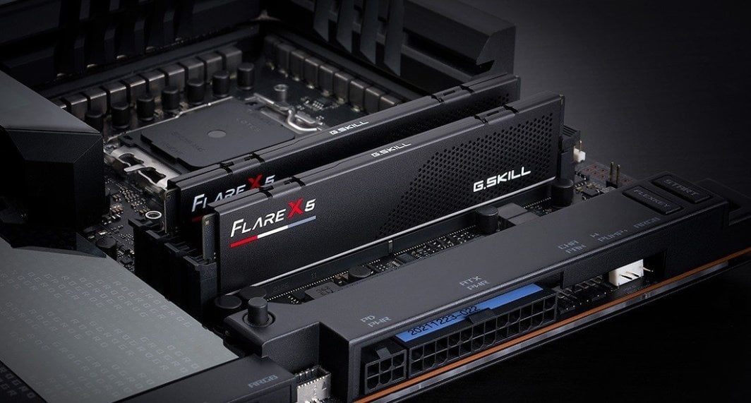 Memorie G.Skill Flare X5, DDR5, 32 GB, 6000 MHz, CL36, F5-6000J3648D16GX2-FX5