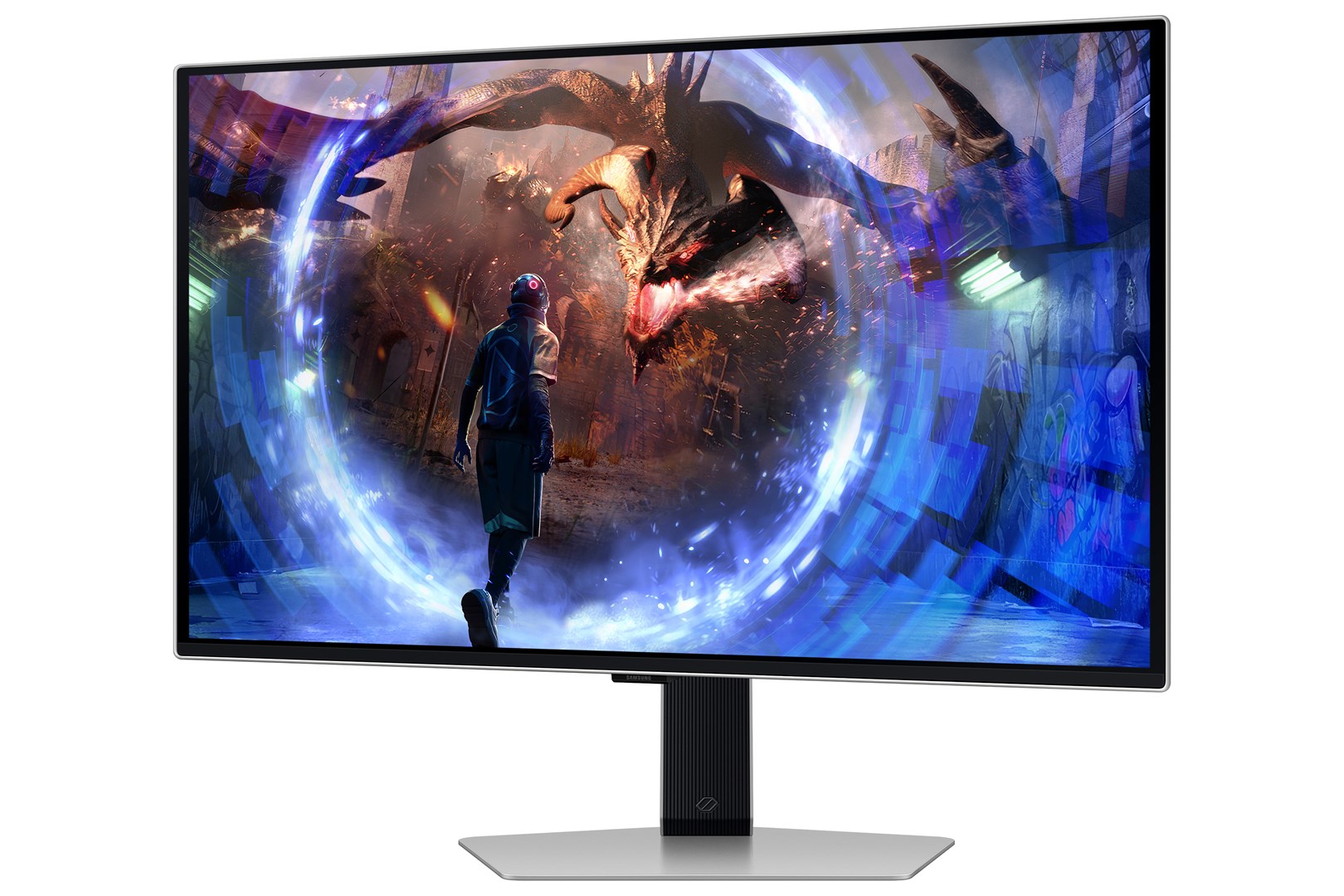 Monitor Samsung Odyssey G60SD, 27", QHD OLED, i argjendtë