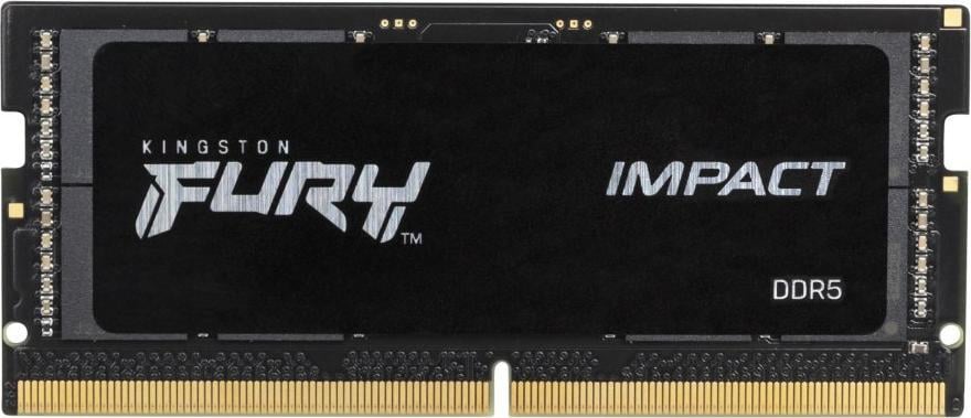 Memorie operative Kingston Fury Impact, SODIMM, DDR5, 8GB, 4800MHz, CL38