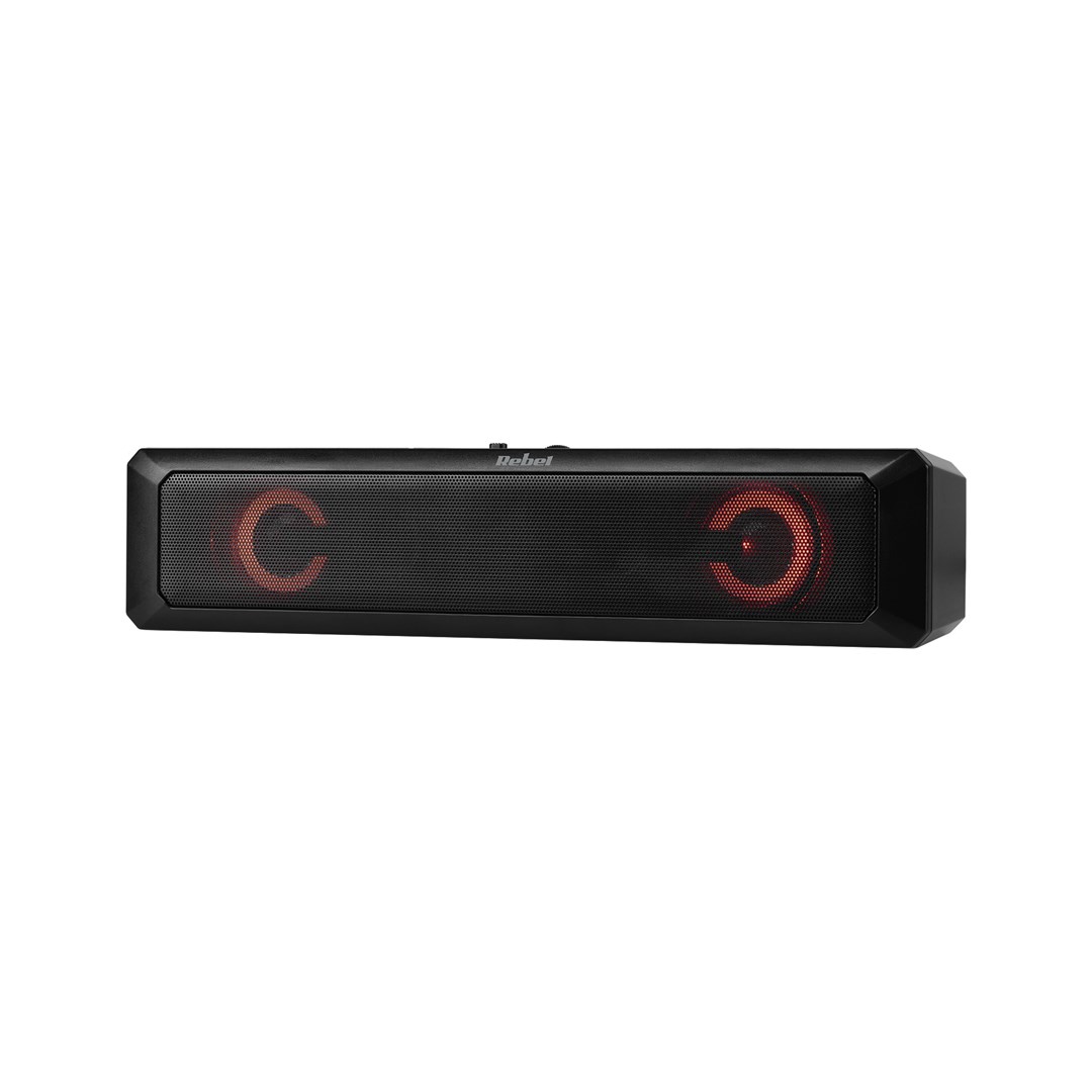 Soundbar Rebel Comp USB 2X3W