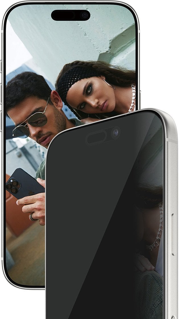 Mbrojtëse ekrani PanzerGlass SAFE Privacy, iPhone 17 Pro, Ultra Wide Fit, transparente