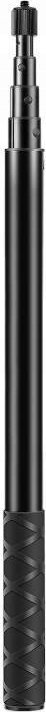 Selfie stick Puluz Metal, 150 cm, për Insta360 One RS X2 X3 X4, i zi