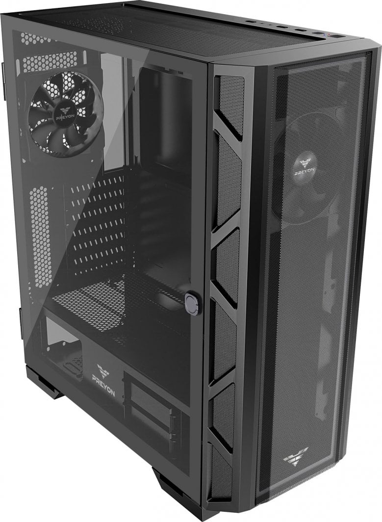 Kasë Preyon Nest Meshy (PRENM02B), e zezë