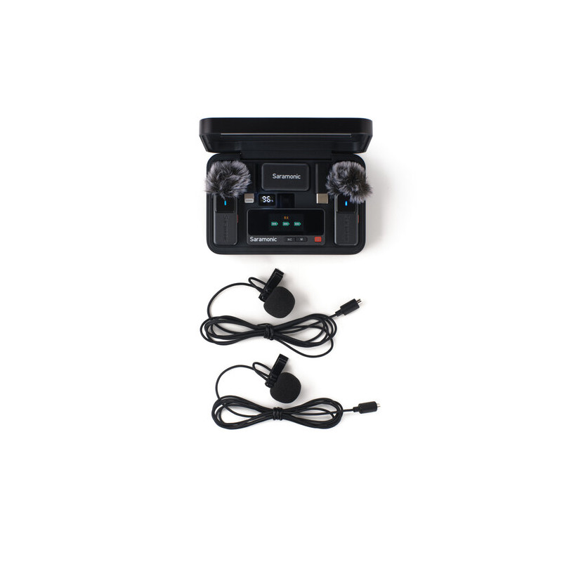 Sistem mikrofon pa tela Saramonic Air 2-Person me Lavmic Air-02