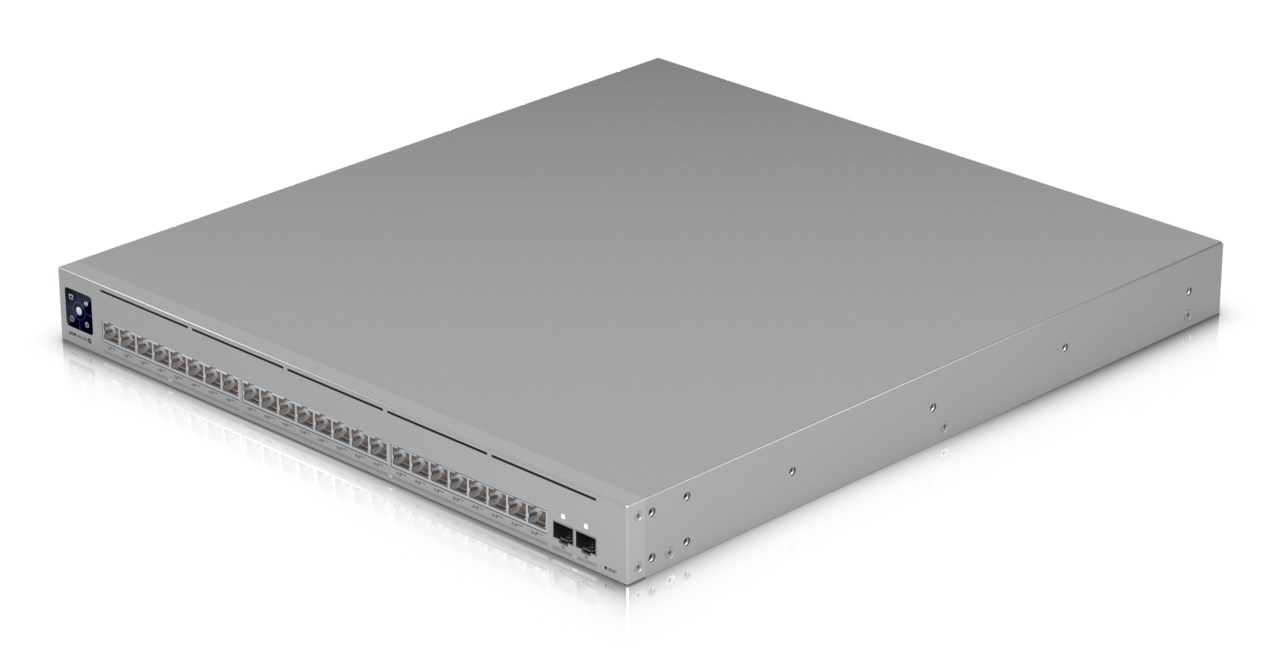 Switch rrjeti Ubiquiti UniFi Pro XG 24 PoE, 24 porte 10G, L2/L3, gri