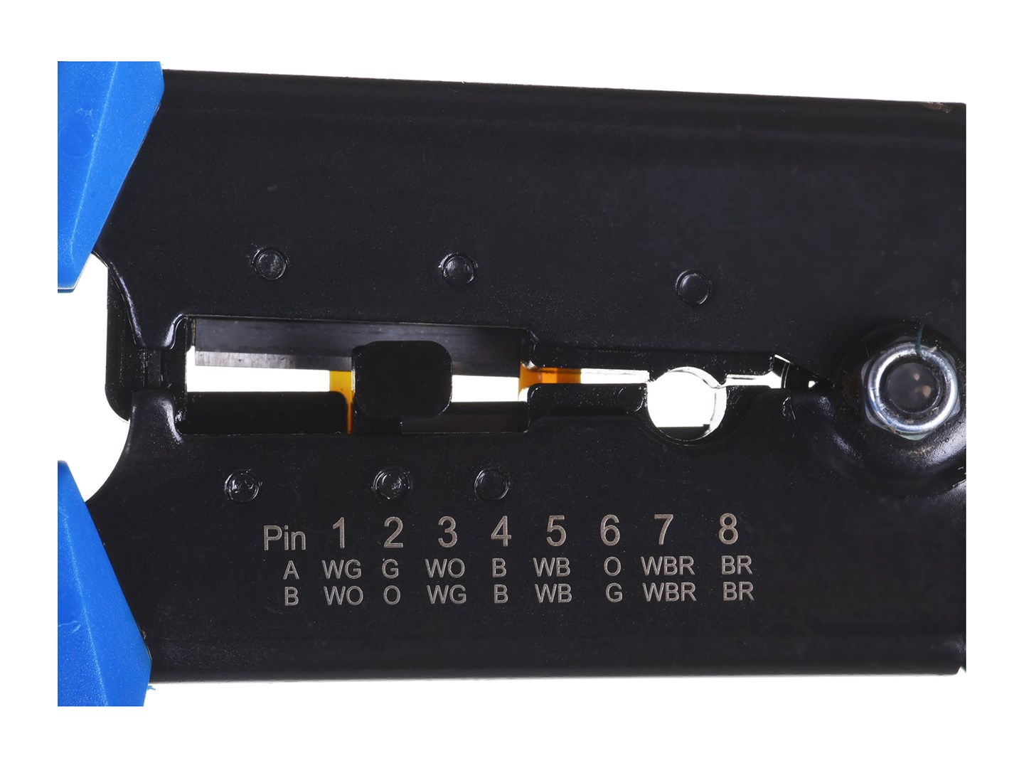 Vegël krimpuese Alantec NI040, për RJ45 RJ12 RJ11, për konektorë EZ pass-through, e zezë