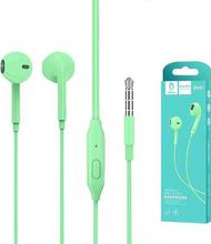 Kufje in ear Vega Denmen DR01, jack 3.5 mm, të gjelbra