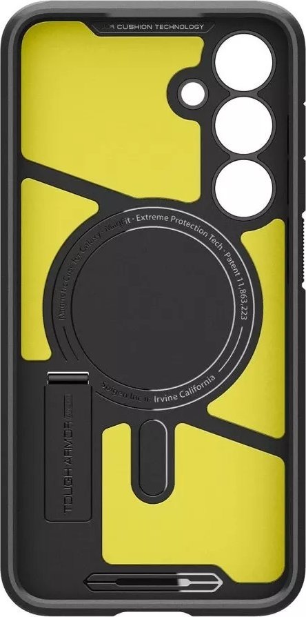 Futeri telefoni Spigen Tough Armor Mag për Samsung S24 FE, MagSafe, i zi