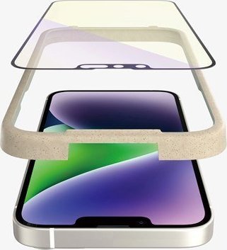 Mbrojtës ekrani PanzerGlass Ultra Wide Fit, iPhone 14 Plus 13 Pro Max 6.7", antibakterial, filter anti-blue light