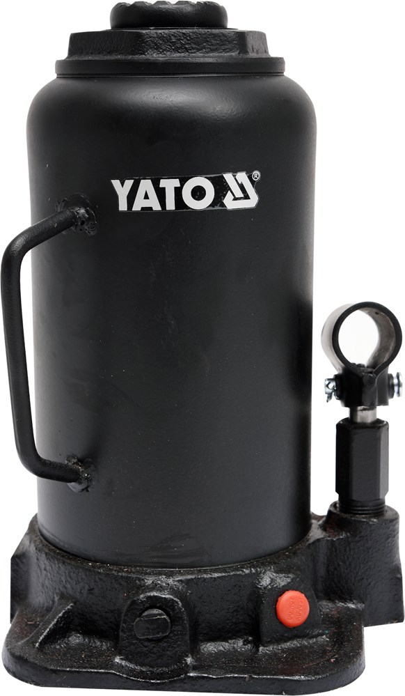 Krik hidraulik Yato YT-17007, 20T, lartësi 242-452mm, i kuq