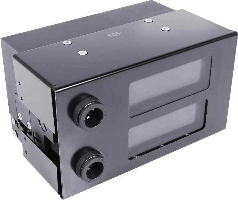 Rezervuar uji për PC Alphacool ES 2U VPP D5, sensor rrjedhjeje, sensor temperature, i zi