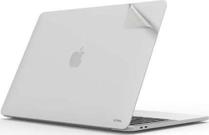 Film mbrojtës JCPAL MacGuard Two in One, set për MacBook Pro 13" M2 2022, silver