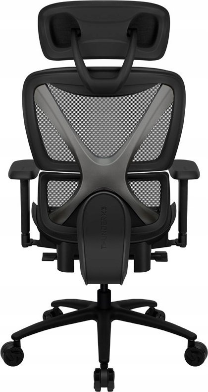 Karrige gaming ThunderX3 XTC Mesh, mekanizëm SYNC5, mbështetëse 3D për duar, e zezë