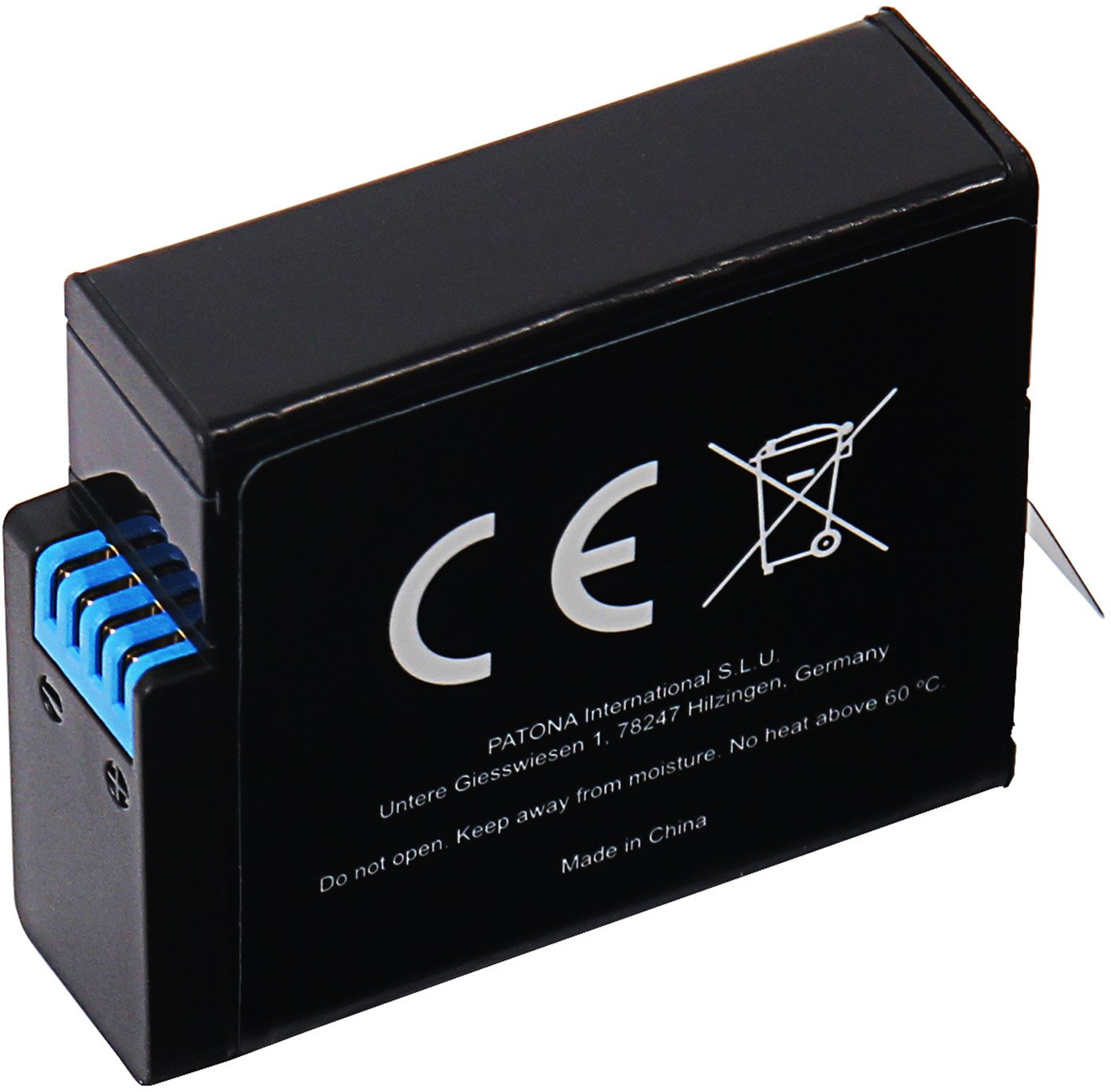 Bateri kamerë PATONA Premium, për GoPro Hero 9 Hero 10, 1730mAh, e zezë