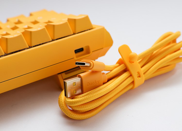 Tastierë lojërash Ducky One 3 Yellow SF, RGB LED, Cherry MX Black, e verdhë