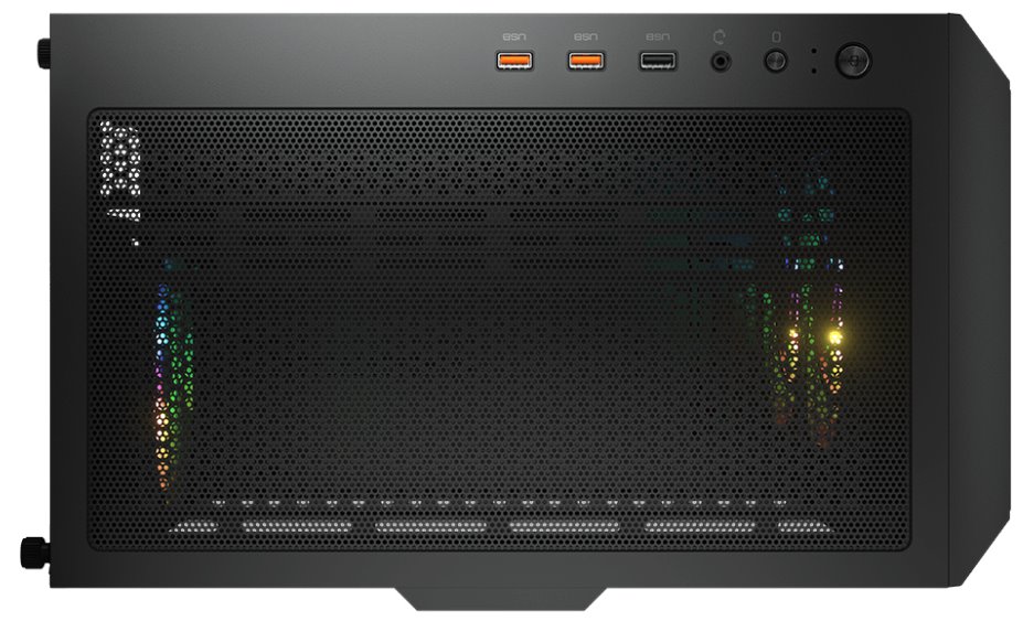 Kasë për PC COUGAR AIRFACE RGB, e zezë