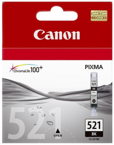 Ngjyrë për printer Canon CLI-521BK, e zezë