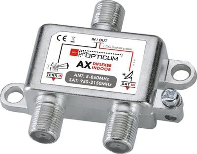 Kombiner TV SAT Opticum HQ Series, 5 860 MHz, 950 2150 MHz
