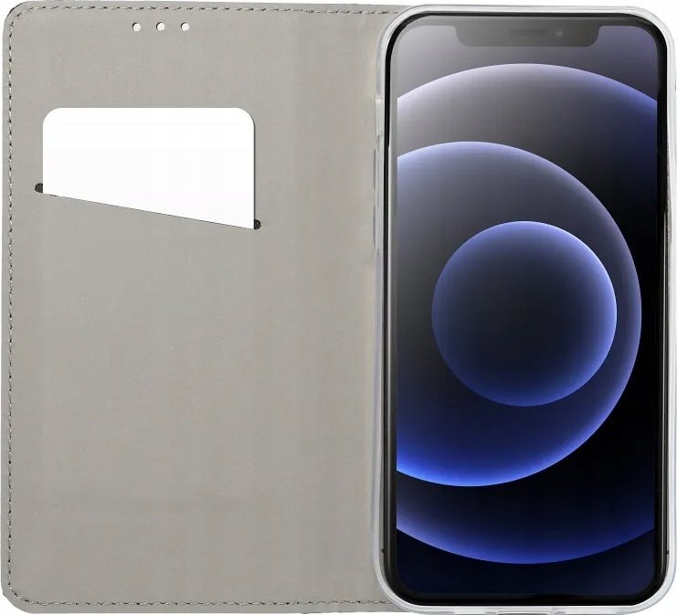 Këllëf magnetik Futera për Samsung Galaxy A25 5G, tip book, me mbajtëse, i zi