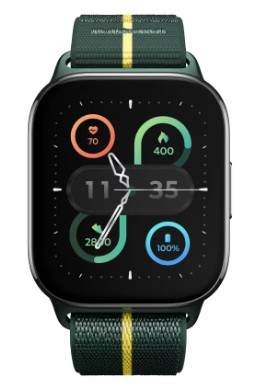Ora smartwatch Motorola Moto Watch Fit, 1.9" OLED, GPS, gri e gjelbër