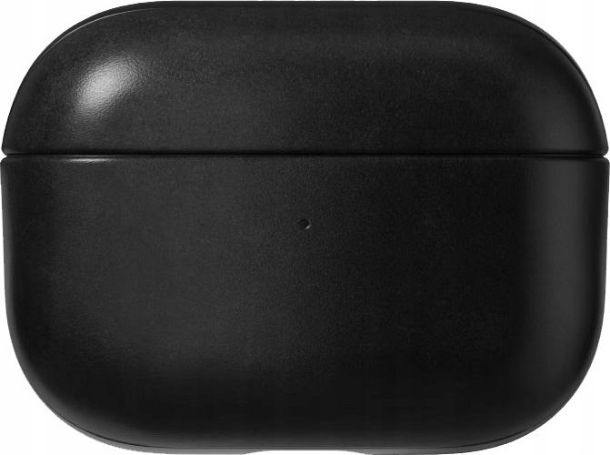 Kuti mbrojtëse Nomad Leather Case për AirPods Pro 2, lëkurë natyrale, kompatibile me karikim wireless, e zezë