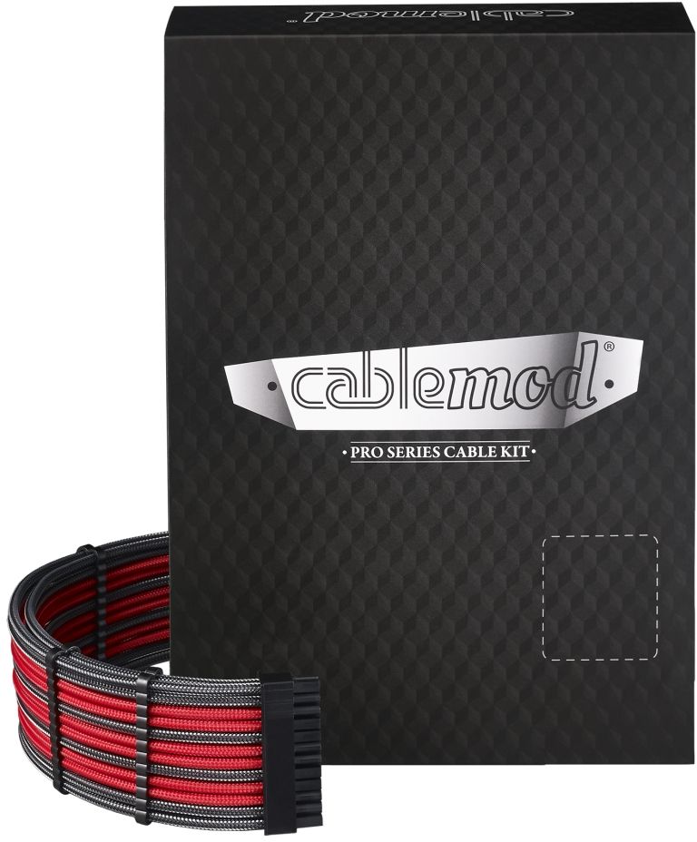 Kabllo e brendshme fuqie Cablemod CM-PCSI-FKIT-NKCR-R, set zëvendësues PSU Corsair, ModMesh, e zezë