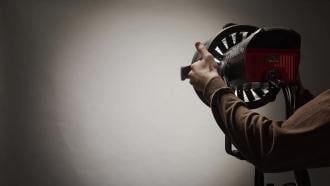 Lentë Fresnel për llampë studio Aputure F10, 25 cm, Bowens mount, e zezë